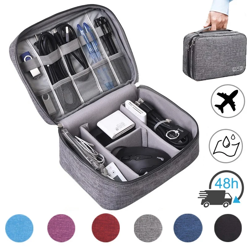Protector de Cable de teléfono, organizador de gestión de cables, bolsa de almacenamiento de productos digitales, gestión de cables, organizador de viaje, ocultador de cables