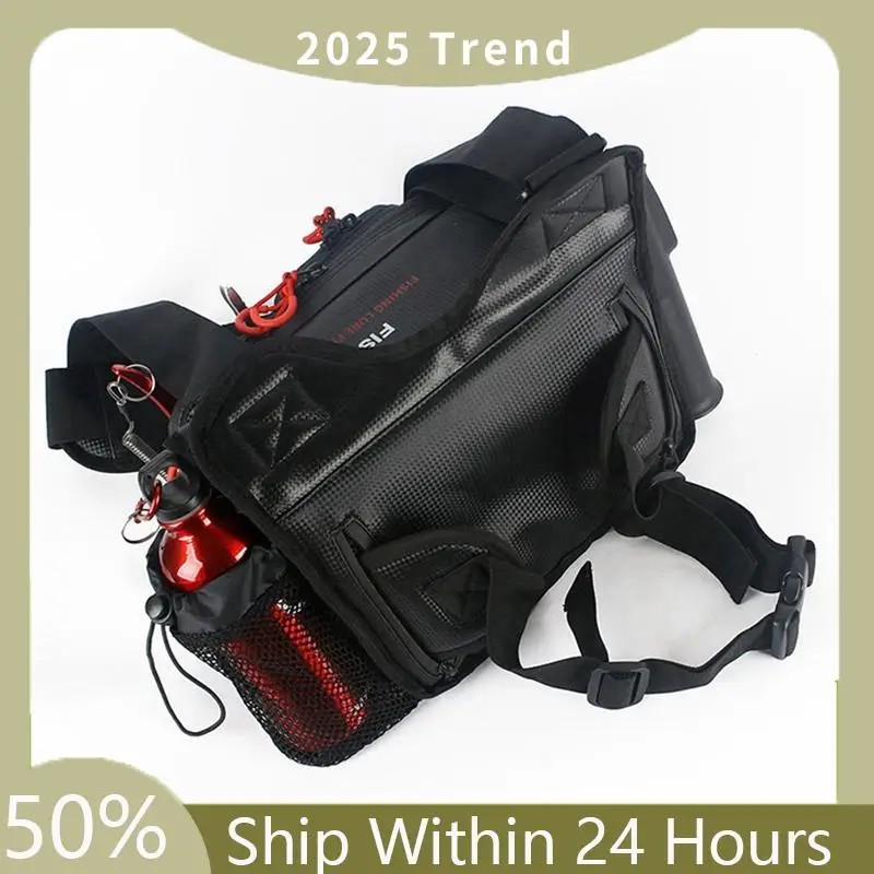 

A35F New Lure Bag Waterproof Handbag Fishing Tackle Bag For Camping Outdoor Fishing Holdall Carryall Luggage Bag