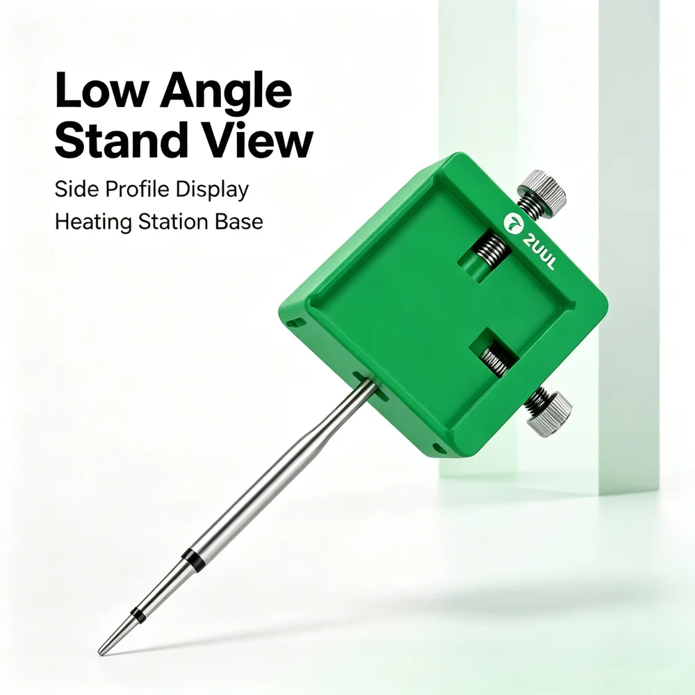 Portable 2UUL IC Chip Degumming Heating Stand Precise Position Needle Platform For Smartphone Mainboard BGA Glue Cleaning Supply