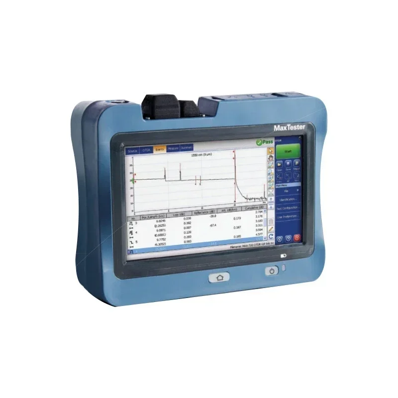 MAX-720C-SM1 Optical Time Domain Reflectometer 7-Inch Touch Screen Handheld OTDR MAX-720C