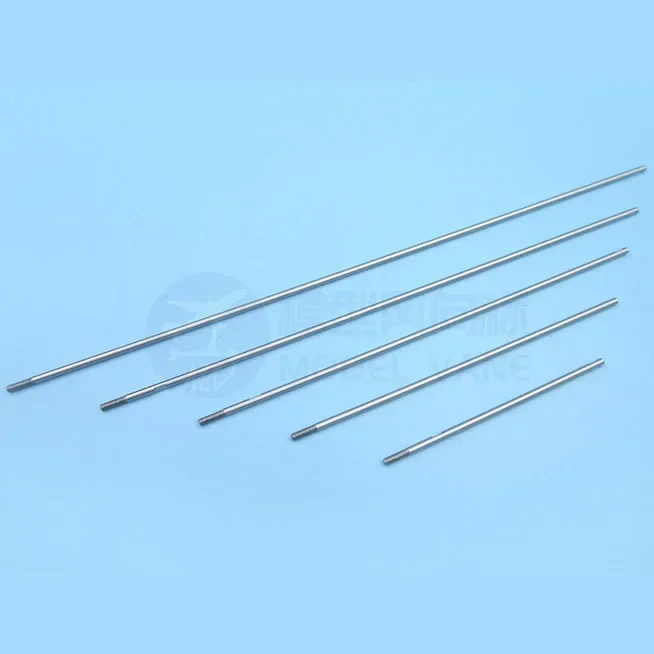 1PC 3mm RC Boat Shaft Length 10/15/20/25/30cm 5 Size 304 Stainless Steel Motor Drive Metal Shaft  Rc Boat Spare Parts