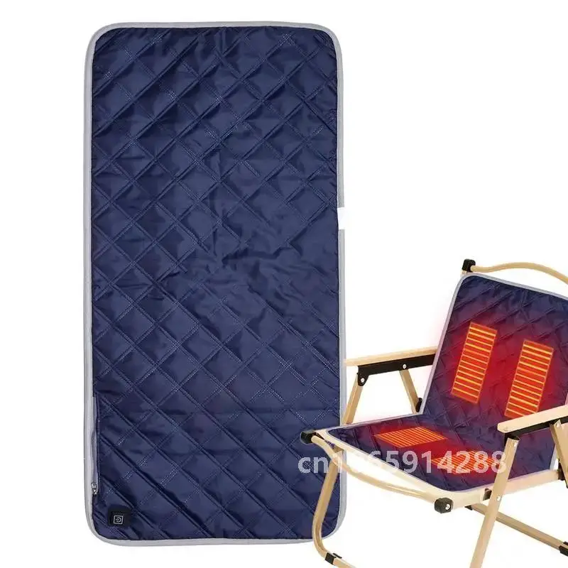 Electric Heated Chair Cushion Portable USB Heating Seat Pad 3 Levels Winter Warm Cushion Mat For Home Office Car Camping Fishing