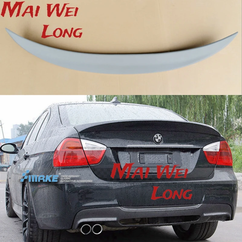 For BMW E90 Spoiler ABS Spoiler For BMW E90 M3 320i 320li 325li 328i with color Spoilers For E90 2005-2012 AC style