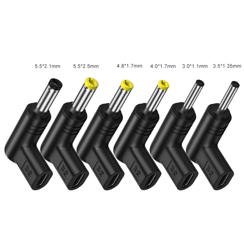 Złącze zasilania USB C PD na DC Uniwersalny konwerter zasilania 5V 9V 12V typu C na DC Jack Plug do routera Tablet Mini wentylator