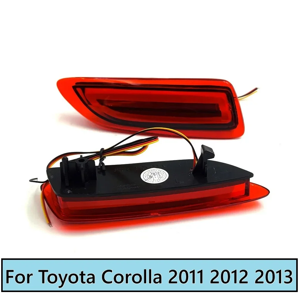 

Замена стоп-сигнала заднего бампера для Toyota Corolla 2011 2012 2013, замена аксессуаров