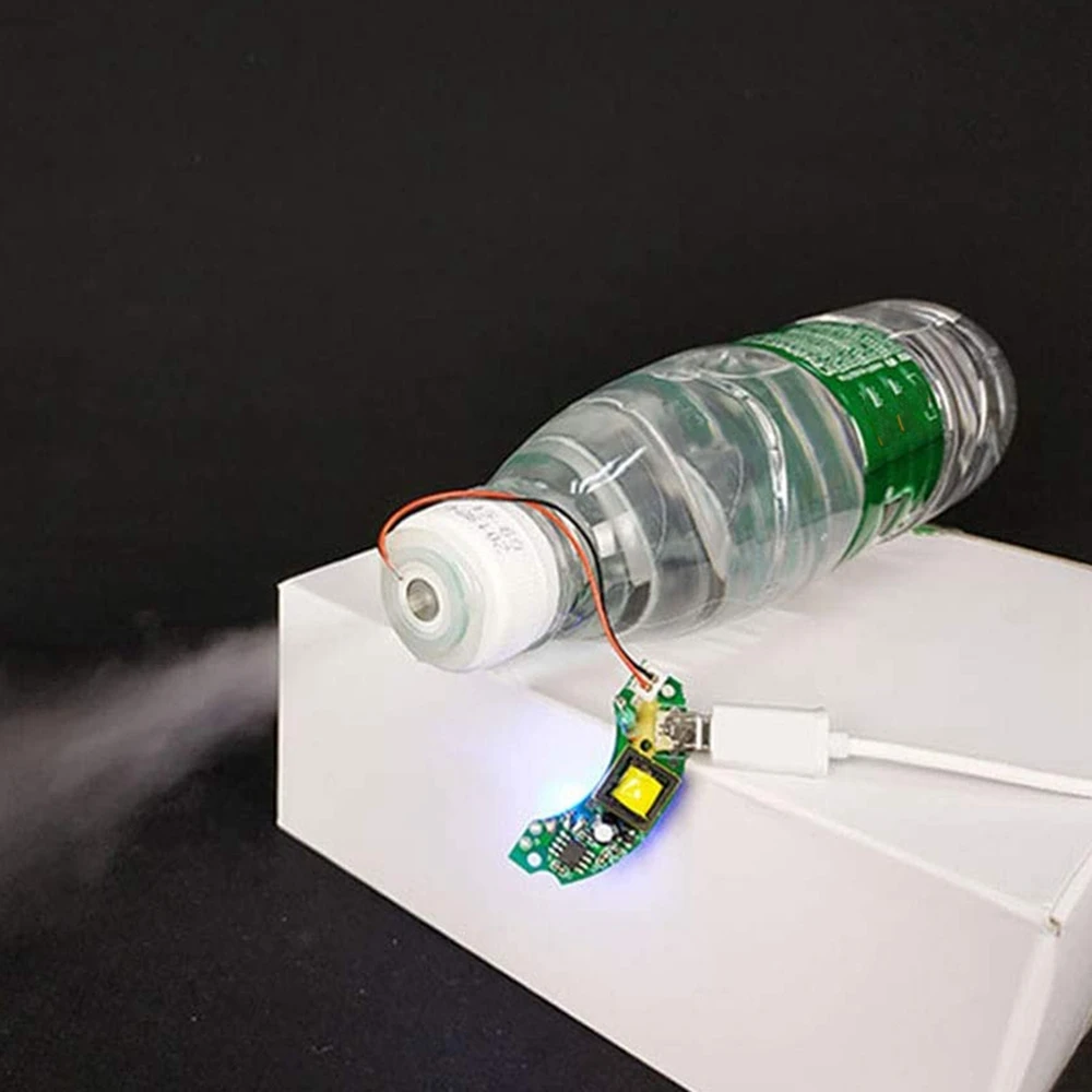 Nieuwste! 5 Stuks 20 Mm 1.7 Mhz Ultrasone Mist Maker Fogger Keramiek Schijven Met Draad En Afdichtring Luchtbevochtiger Accessoires