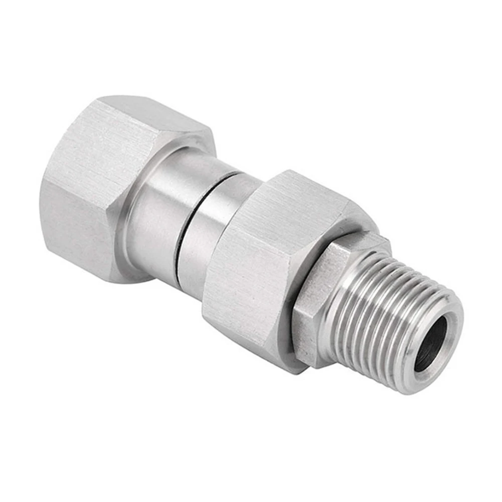 Reliable AntiTangle Joint for High Pressure Washers Stainless Steel Connector 4500psi Pressure Washer Accessory
