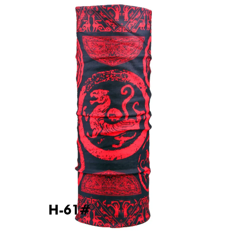Skull Bandana Unisex Scarf Motorcycle Multifunctional Seamless Tubular Headband Magic Dustproof Scarf Mask Face HY17