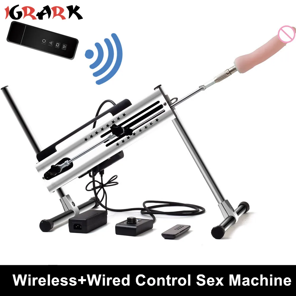120w starke Leistung drahtlose Fernbedienung Sex maschine automatische Vibratoren realistische Dildo Sexspielzeug für Frauen Männer 18 Spiele für Erwachsene
