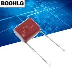 10PCS 400V155J 1.5UF Pitch 15MM 400V 155 1500nf CL21 Polypropylene film capacitor