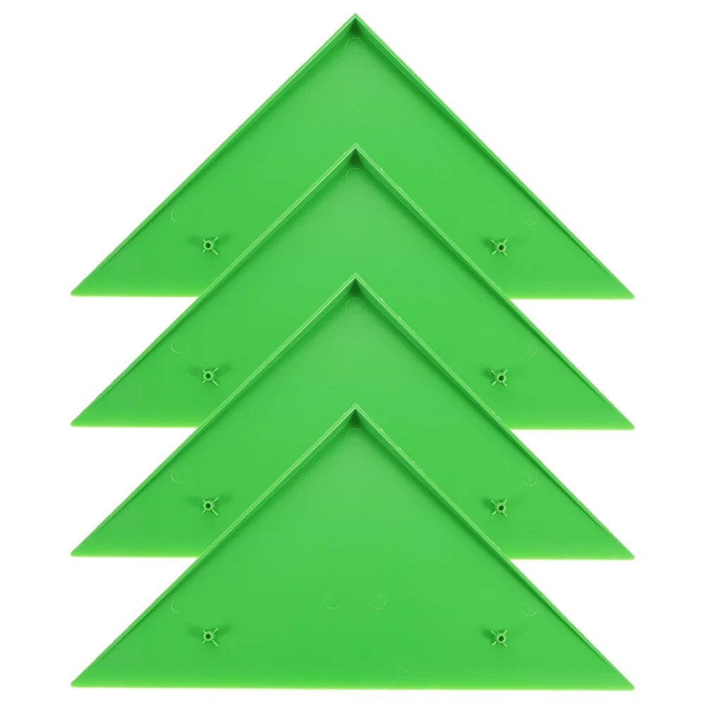 4pcs Triangle Foosball Table Corner Protector Foosball Machine Accessories Foosball Table Corner Ramps For Parties Event