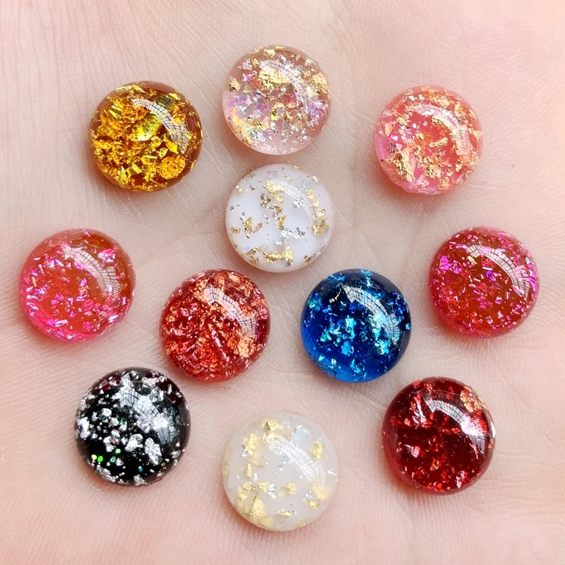 DIY30pcs/lot 5*11.5 mm rehearsal bead flat-backed drill scrapbook wedding semi-bead jewelry craft Earrings DIY accessories