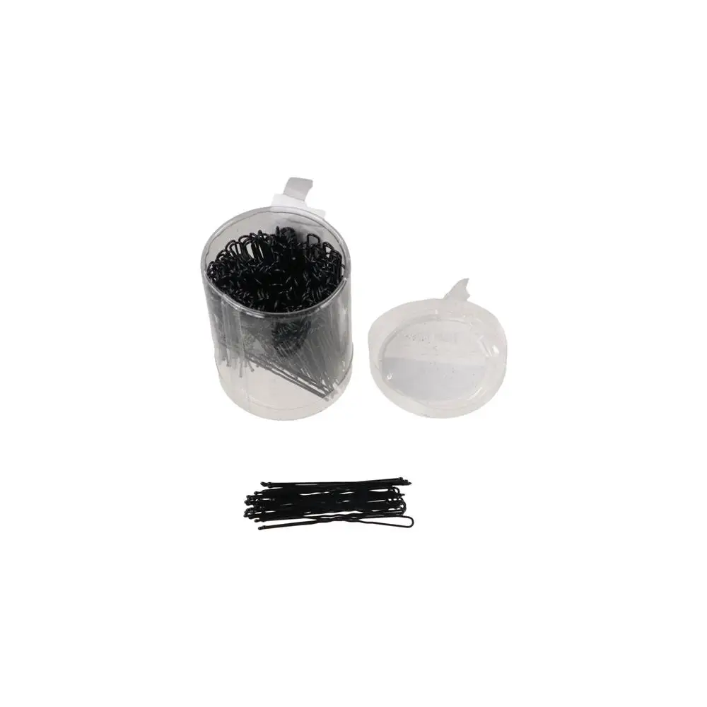 

Professional Invisible Hair Clips Barrette Flexible Salon Grip Clip Wear Resistant Black U-shaped Clip for Bride, Photography