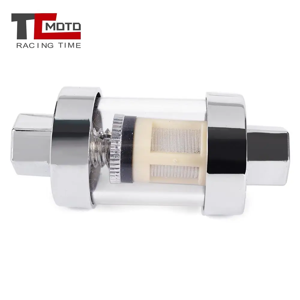 6MM 8MM 10MM CNC Fuel Filter Practical Durable Motorcycle Fuel Oil Filter Gasoline Separator For ATV Dirt Pit Bike Motocross