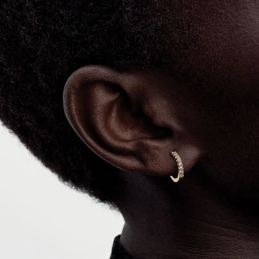 Nieuwe 925 Zilver 18 K Vergulde Zon Maan Parel Bloem Oorbellen Fit Originele Glamour Diy fijne Sieraden Gift Accessoires Voor vrouwen