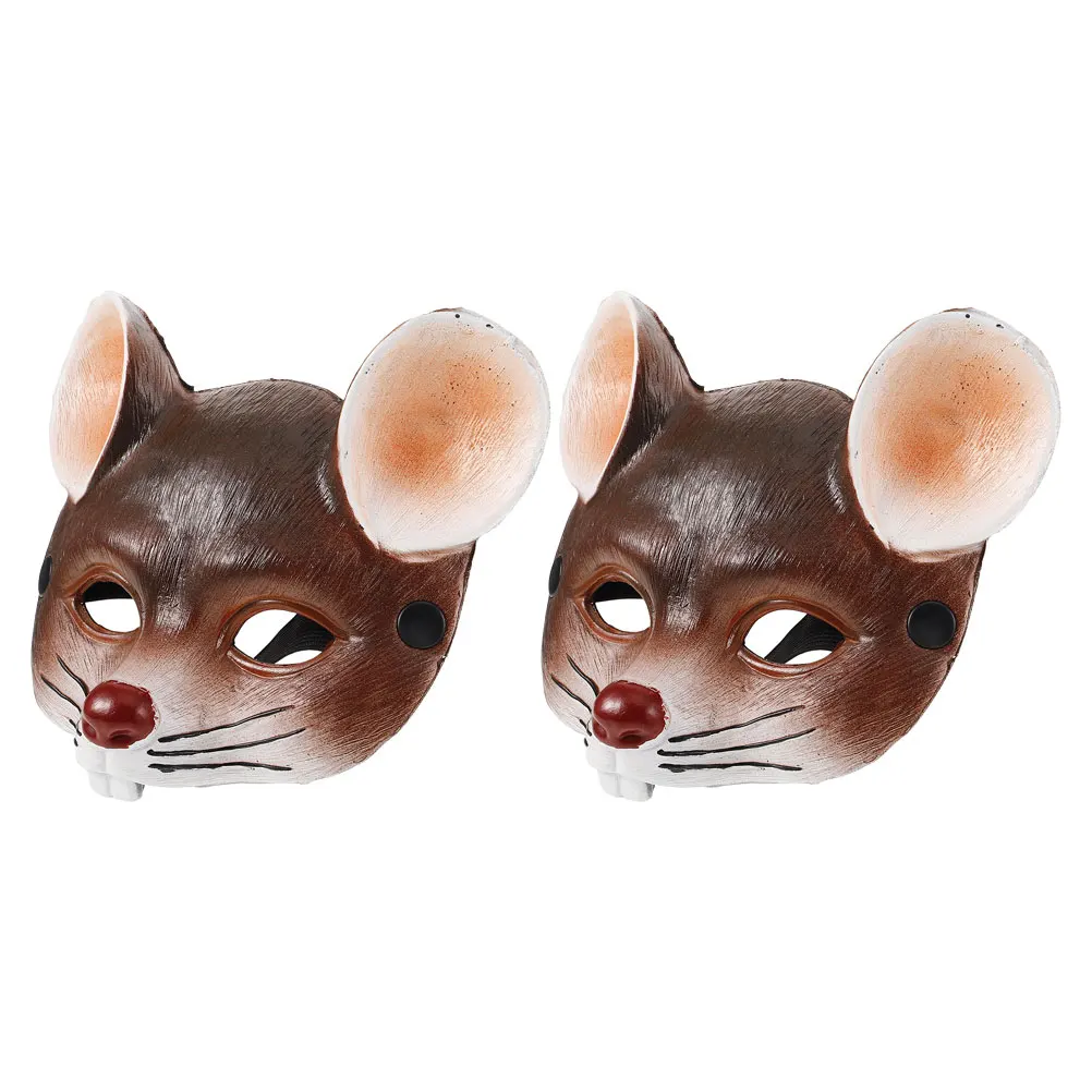 

Halloween Mouse Mask Rat Masks for Kids Adults Costume Party Carnival Creative Lightweight Comfortable Scary Animal Face Masks