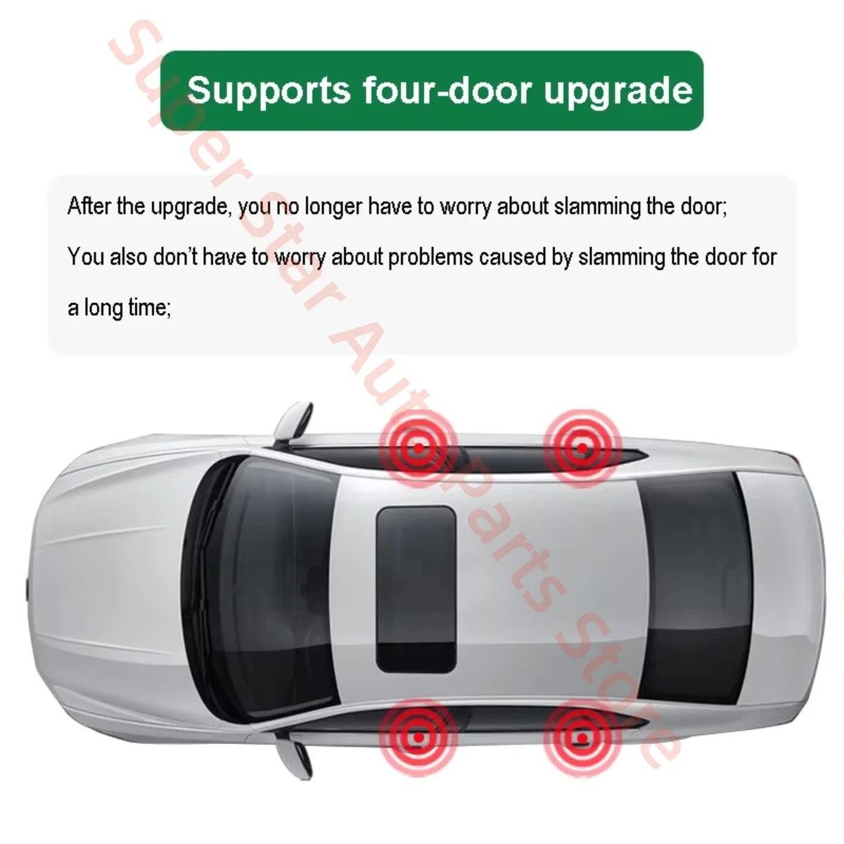 

Car Electric suction door for Toyota RAV4 Crown Harrier Allion Avalon suction door lock with intelligent anti-pinch