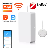 Tuya Smart Wifi Water Leakage Alarm Independent WIFI Water Leak Sensor Detector Flood Alert Overflow Security Alarm System Tuya