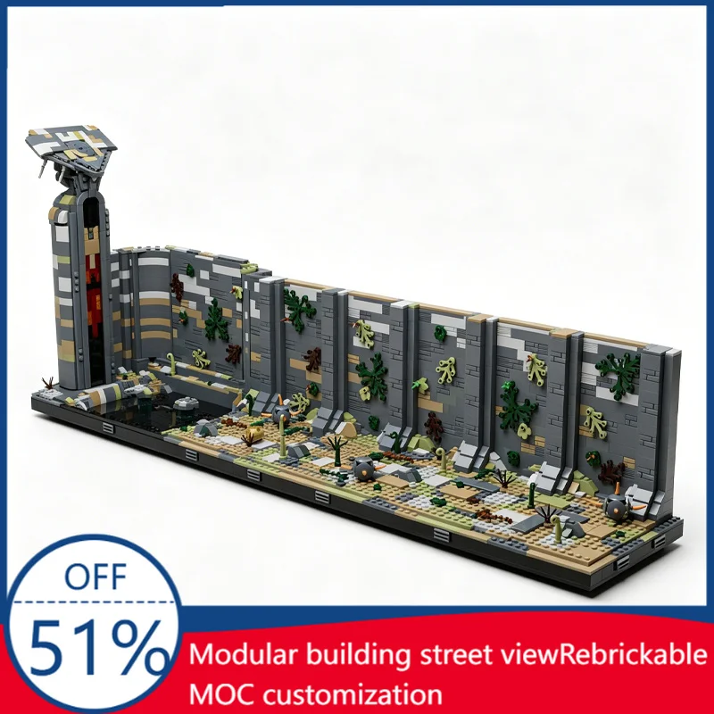 

2137Pcs Zeffo Tomb Fallen Order Building Blocks Educational Diy Assembly Toy Festival Gift For StarBattle Fans And Scene Display
