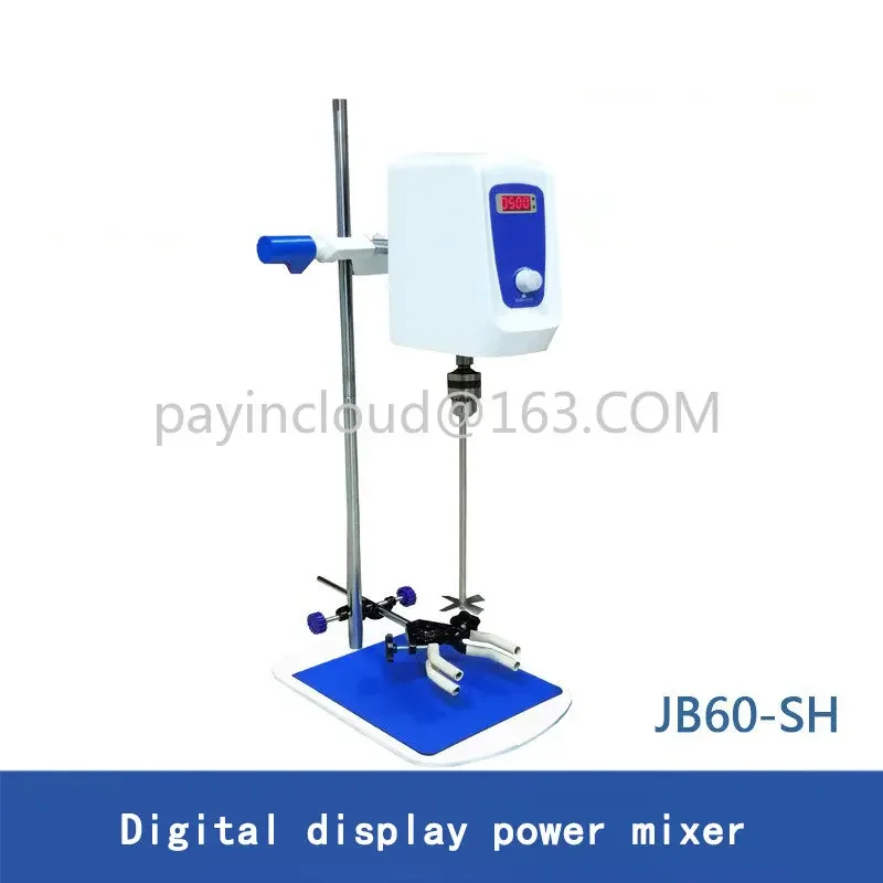 

Digital Display Strong Electric Mixer Electric Lab Overhead Stirrer Laboratory Precision Force Increasing Timing Electric Mixer