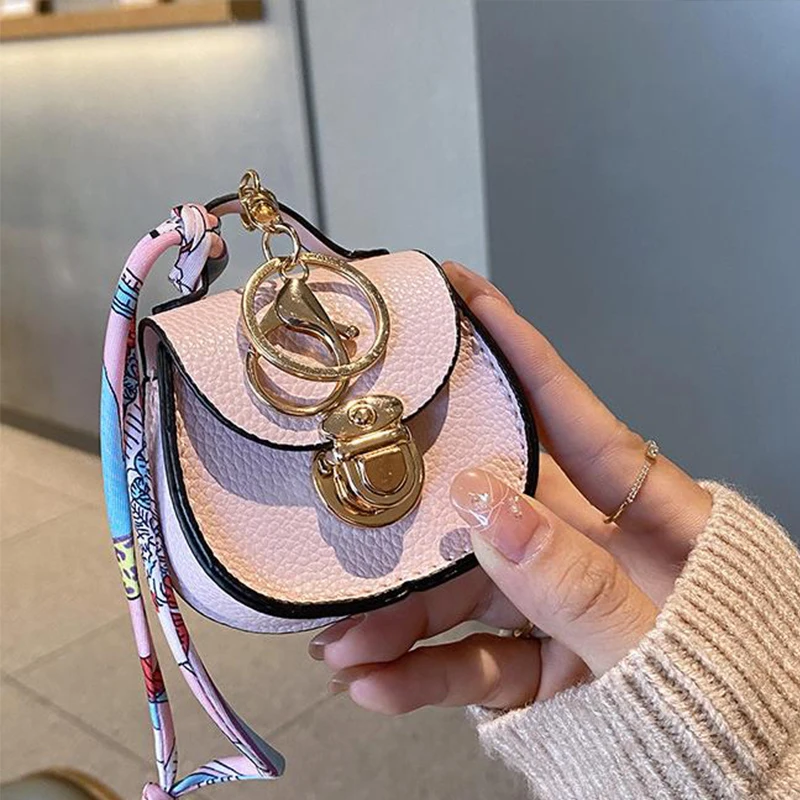 تنوعا السرج حقيبة صغيرة حقيبة لطيف محفظة نسائية للعملات المعدنية قلادة المفاتيح المحمولة متعددة الوظائف حقيبة صغيرة حقيبة جلدية أنيقة الملحقات