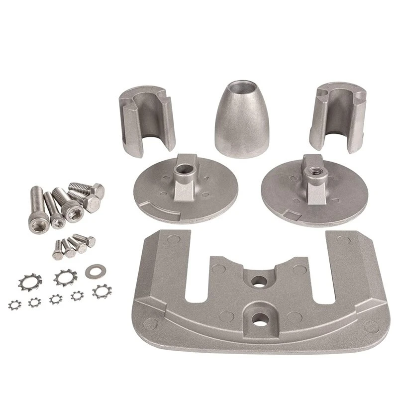 Best-Selling Aluminum Anode Replacement Kit For Mercruiser Bravo 3 III 2004+ Drives Standard Drives For CMBRAVO3KITA Sterndrives
