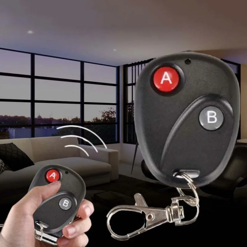 

1Pcs Wireless AC 220V 1CH RF 433MHz Remote Control Switch Module Learning Code Relay Garage Car Key Home Appliance