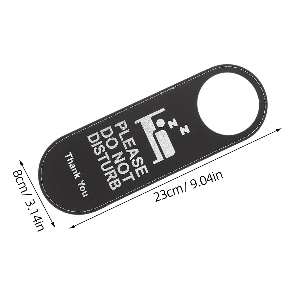 3Pcs Door Hanger Sign Front Back Printed Do Not Disturb Make Up Room Door Sign Hotel Reversible Hanging Tag