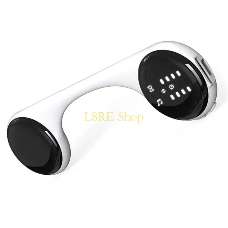 L8RE عظم العظم وسادة مكبر صوت بوتوث 5.4 للاسترخاء النوم