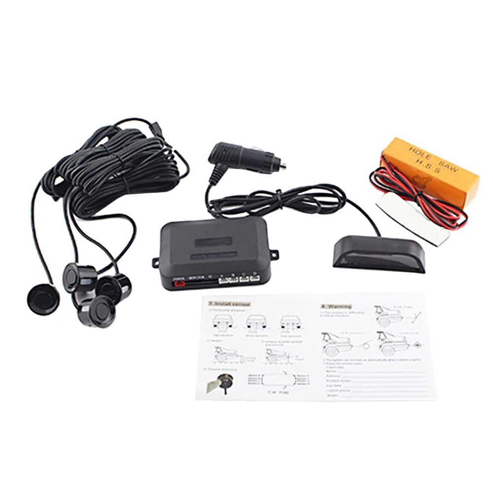 

Автомобильный датчик парковки заднего хода с чувствительной радарной системой, комплект беспроводного датчика заднего радара автомобиля