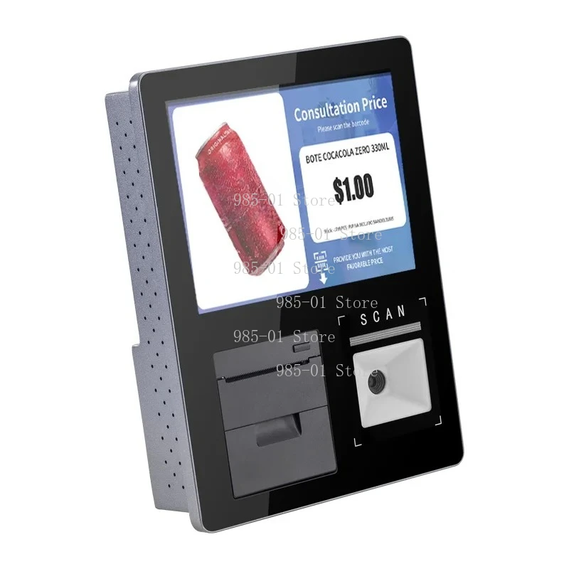 Restaurant Self-Service Kiosk & POS Cash Register, Configurable Self-Service Equipment for Catering Use