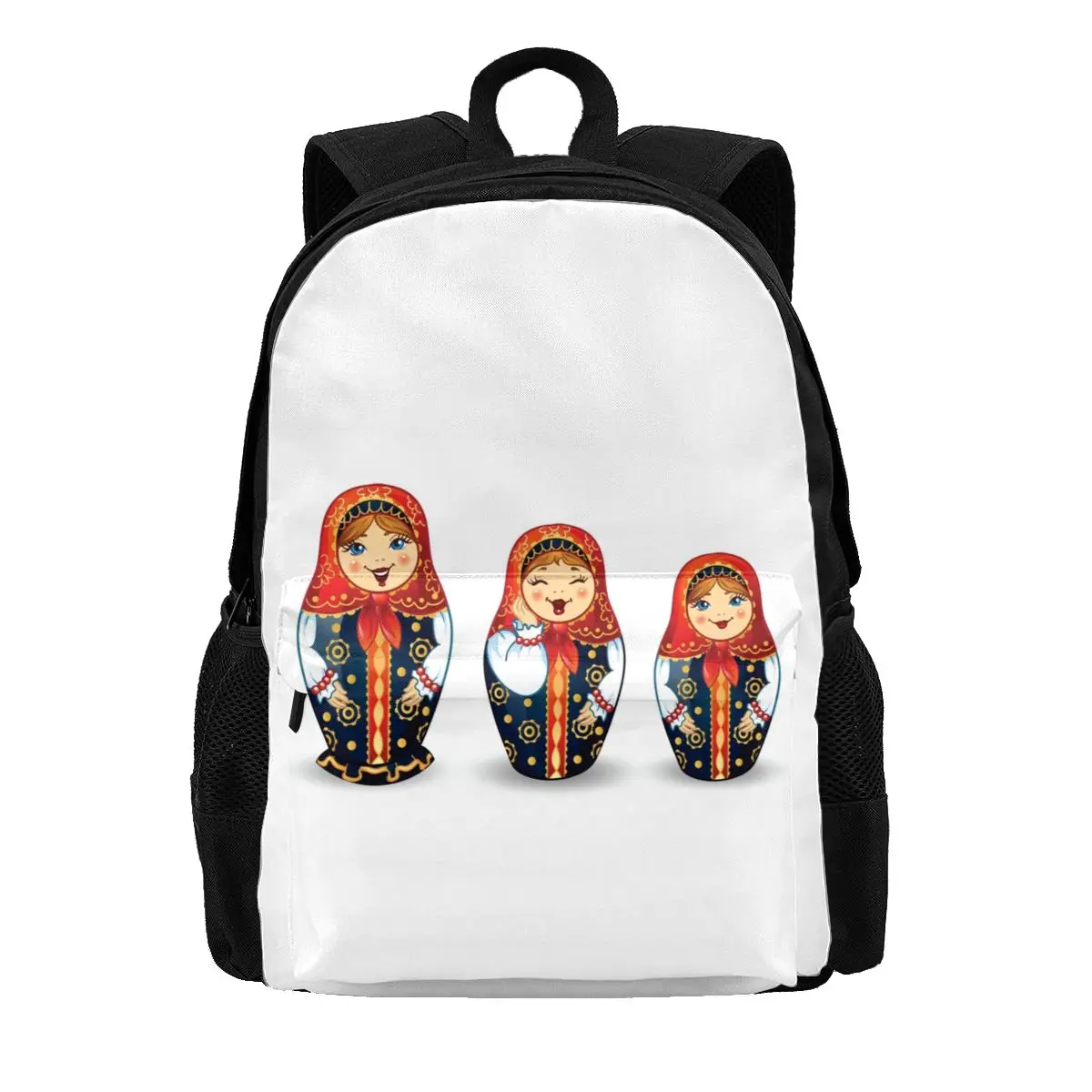 Russian Doll Backpack Russian Doll Backpacks Multi Function Trending Bag Street Pattern Teen High Quality Bags