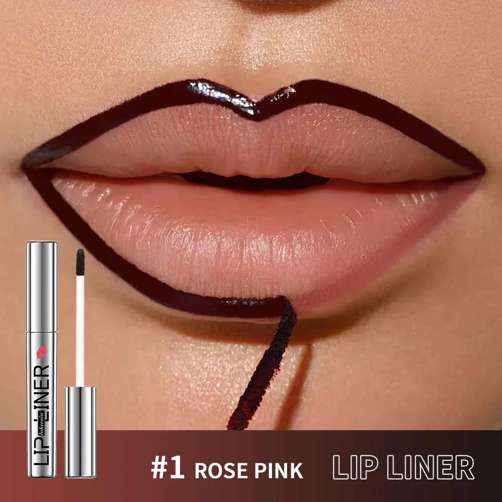 Tinta Labial Peel Off, Tatuaje Labial Mágico, Larga Duración, Resistente al Agua, a las Manchas y al Transfer, Cosmético, Lápiz Delineador de Labios Mate