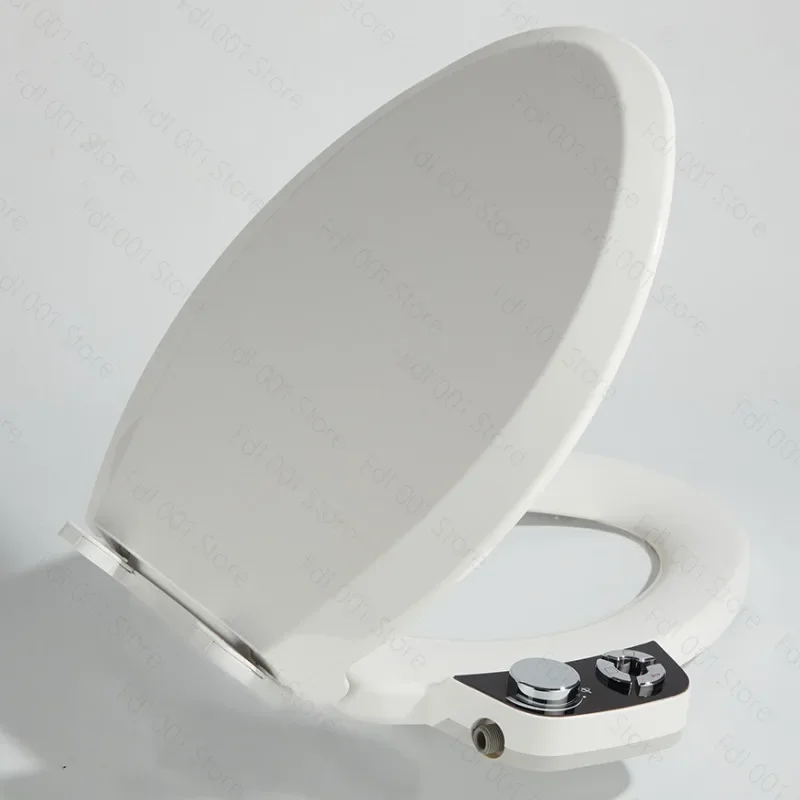 V Shape Bidet Toilet Seat Soft Close Bidet Cover With Washing Nozzle