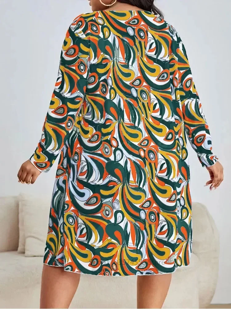 كيمونو مع دانتيل للنساء ، ملابس الشاطئ ، بيكيني مطبوع بحجم كبير ، ملابس سباحة من 3 قطع