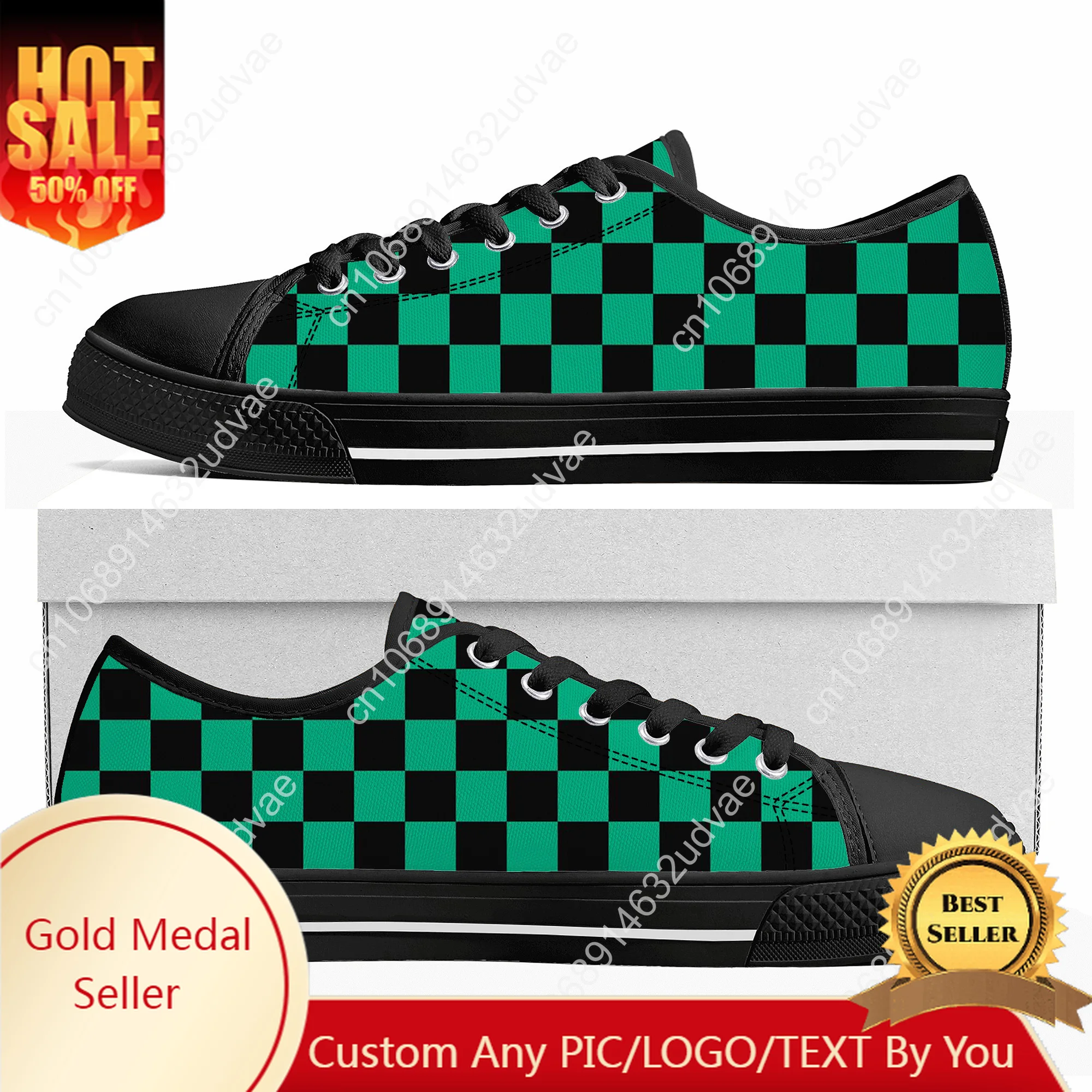 

Demon Slayer Low Top Shoes Cosplay Nezuko Tanjirou Zenitsu Rengoku Sneakers Men Women Teenager Canvas Sneaker Couple Custom Shoe