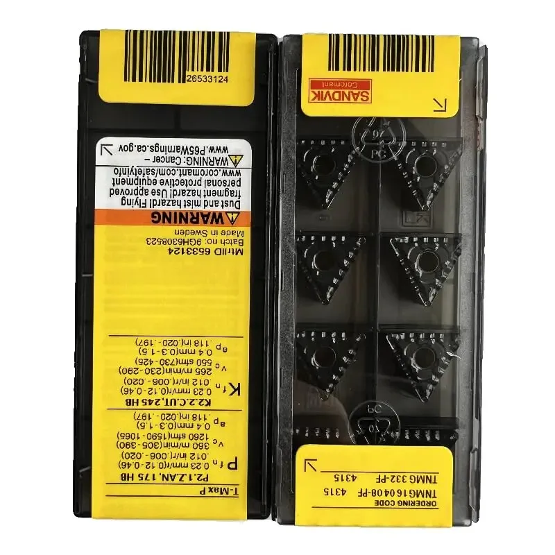 

TNMG160408-PF 4315 /Original genuine CNC alloy blade 10 PCS