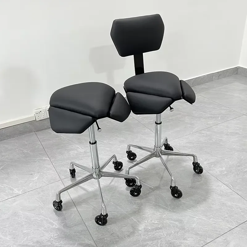Hair Salon Stylist Barber Chair Stylish PVC Swivel Stool Rotatable Lift Adjustable for Barber Shops Beauty Salons 5 Year