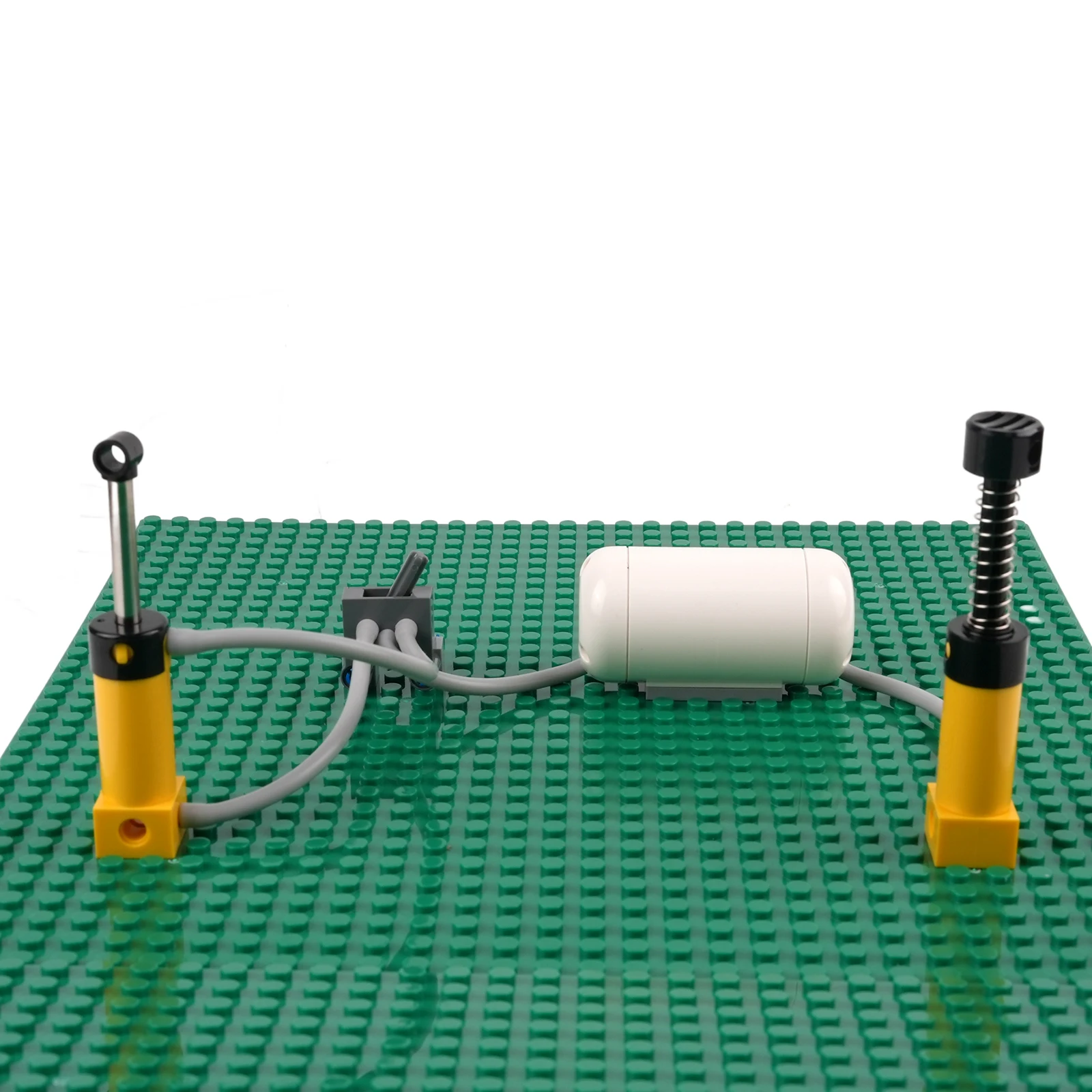 83 STKS MOC Technische Slang Luchtpomp Tank Duwstang Putter Schakelaar Zuiger legoeds-compatibele Pneumatische Onderdelen 9641 42043 47225 61904