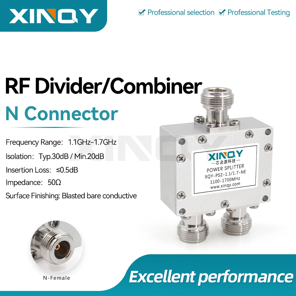 diviseur-de-puissance-microbande-n-head-xinqy-combinateur-de-puissance-2w-bande-l-11-17-ghz-communications-mobiles-radar