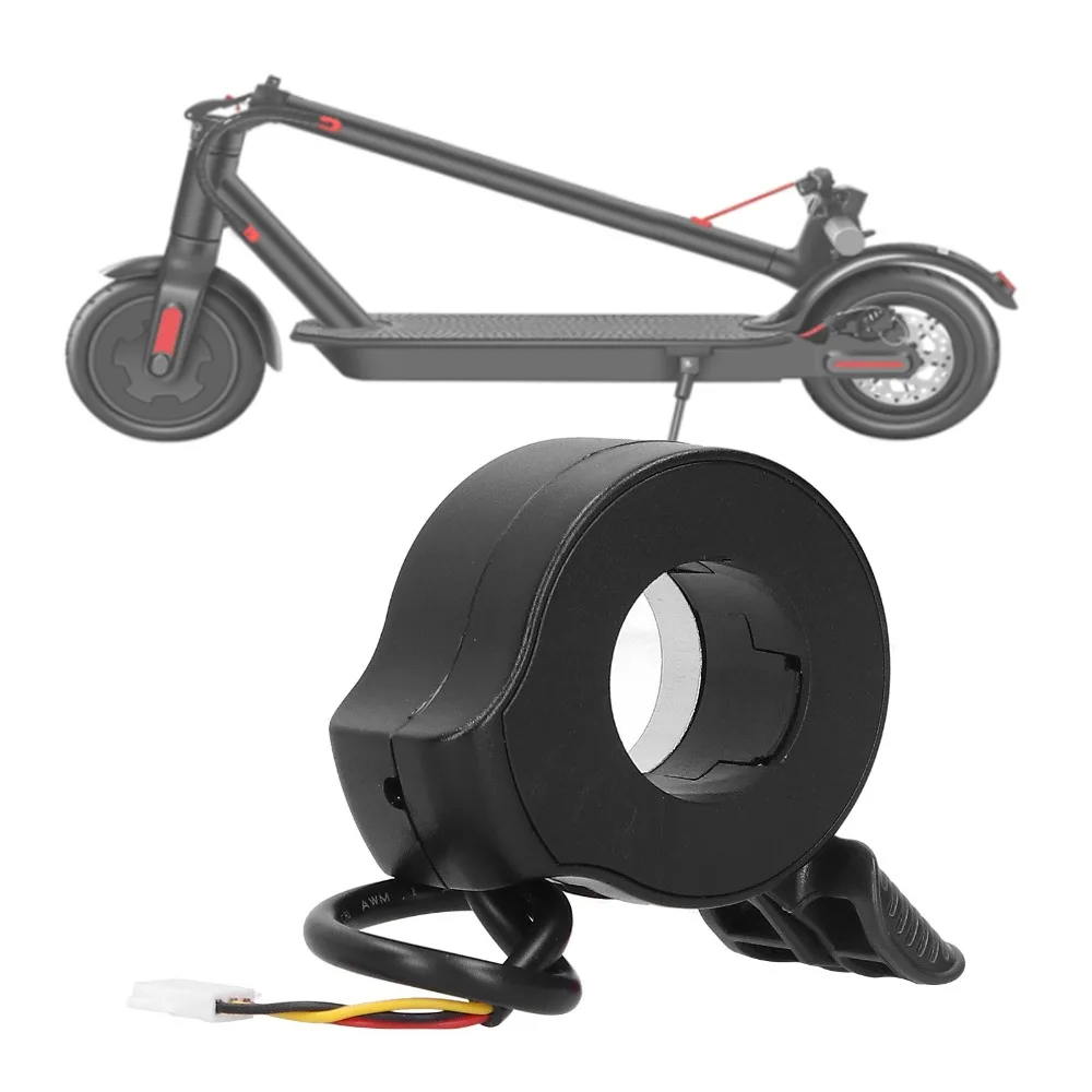 Universal Inner 22mm Finger Throttle Black Replacement Part Electric Scooter Throttle Speed Control Throttle Control Grip