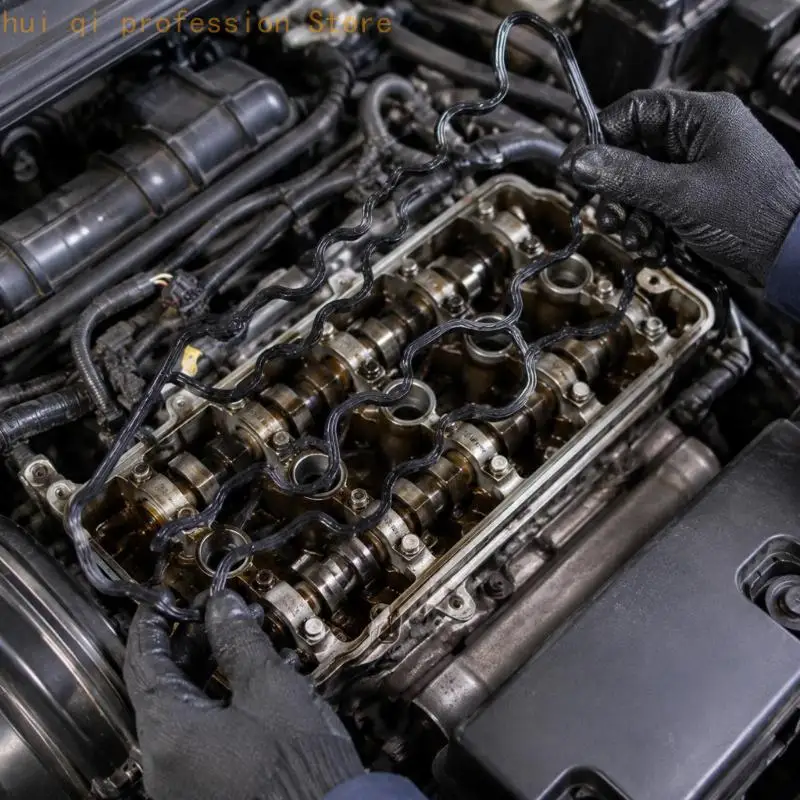 Linkes und rechtes Ventildeckel-Dichtungspaar für C320 E320 ML320 M112 Motorservice H8WE – Detail 3