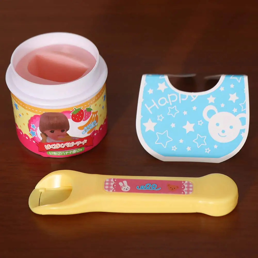 محاكاة بودنغ تغذية مجموعة دور اللعب الوردي هلام الفراولة بودنغ التظاهر اللعب التعليم المبكر اللعب منزل اللعب هدية