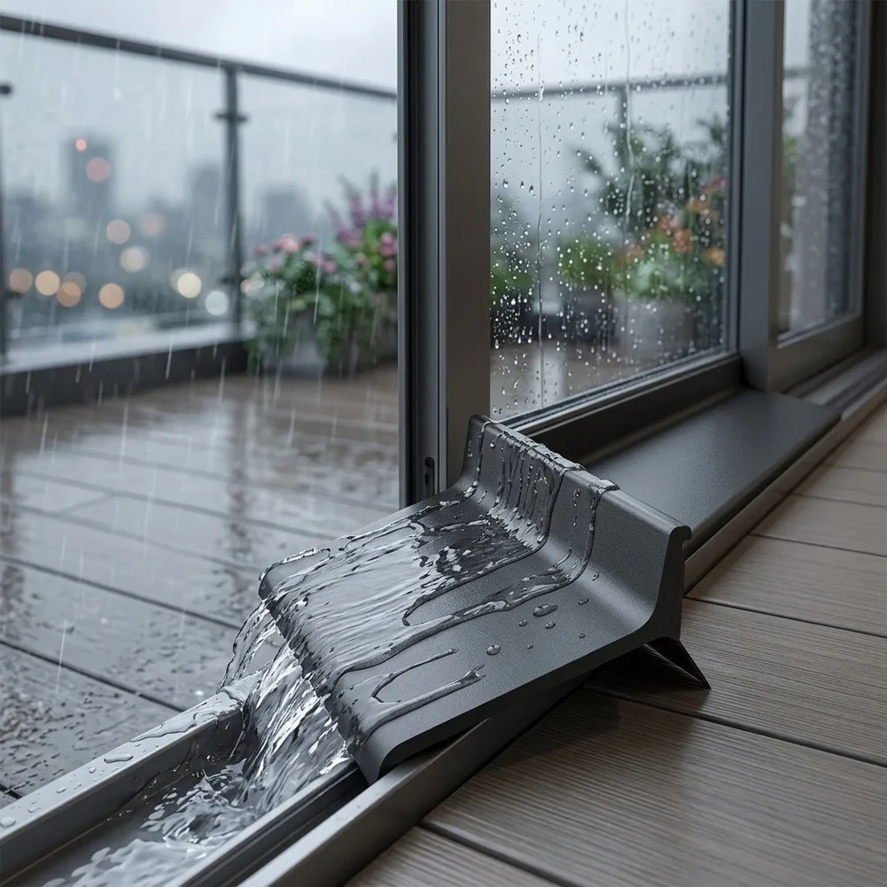 Flexible Rubber Weather Stripping Seal Strip for Windows Doors and Balcony Gaps Waterproof Home Sealing Solution