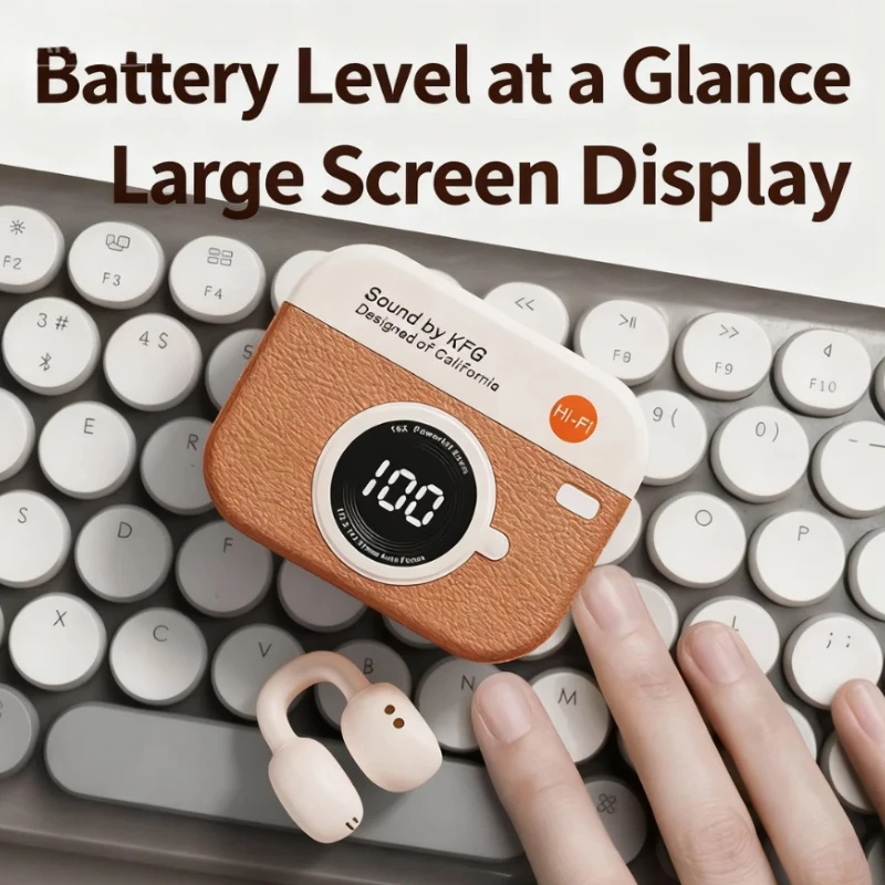 

Retro True Wireless Bluetooth Earphones OWS Waterproof Sports Headsets Call Noise Reduction Ultra Long Battery Life Game Earbuds