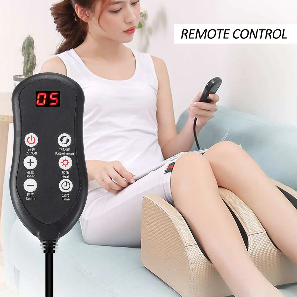 Electric Heated Foot Massager Presses The Feet Calves Soles And Feet Providing Home Foot Massage For Beautiful Legs And Feet