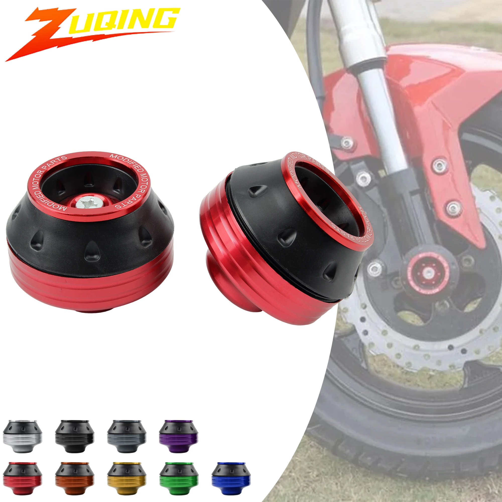 

Украшение мотоцикла, защита от столкновений, передняя вилка, рама, защитные накладки, слайдер, универсальный для аксессуаров для мотокросса