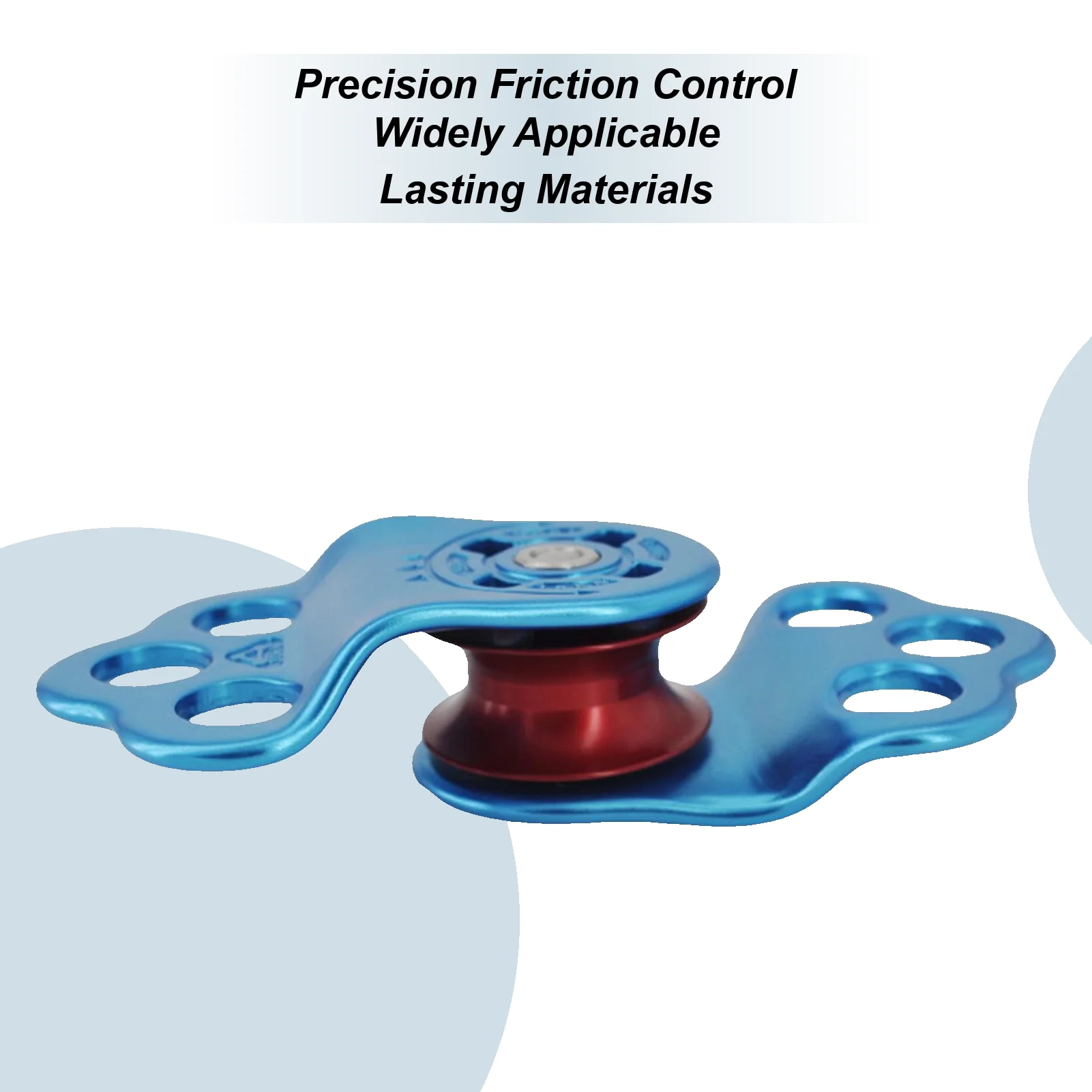 

Альпинистские шкивы 30KN Сверхмощная система защиты от падения Алюминиевое альпинистское снаряжение для спуска Спасательная такелажа Slackline Tree