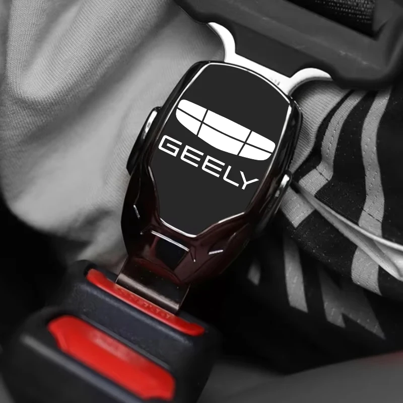 Extensor de cinturón de seguridad de coche, hebilla ajustable, accesorios para Geely Imperial Star Zone, PREFACE Coolray, Emgra