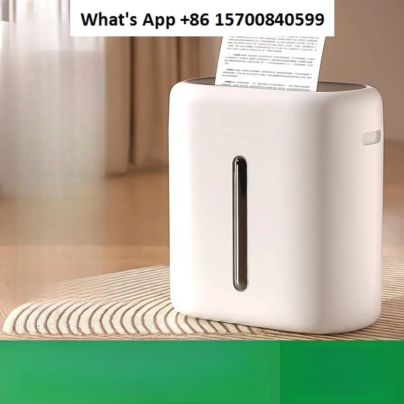 

Small Mini Shredder Office Automatic Desktop Level 4 Secret Shredder Paper Shredding Paper with Nails